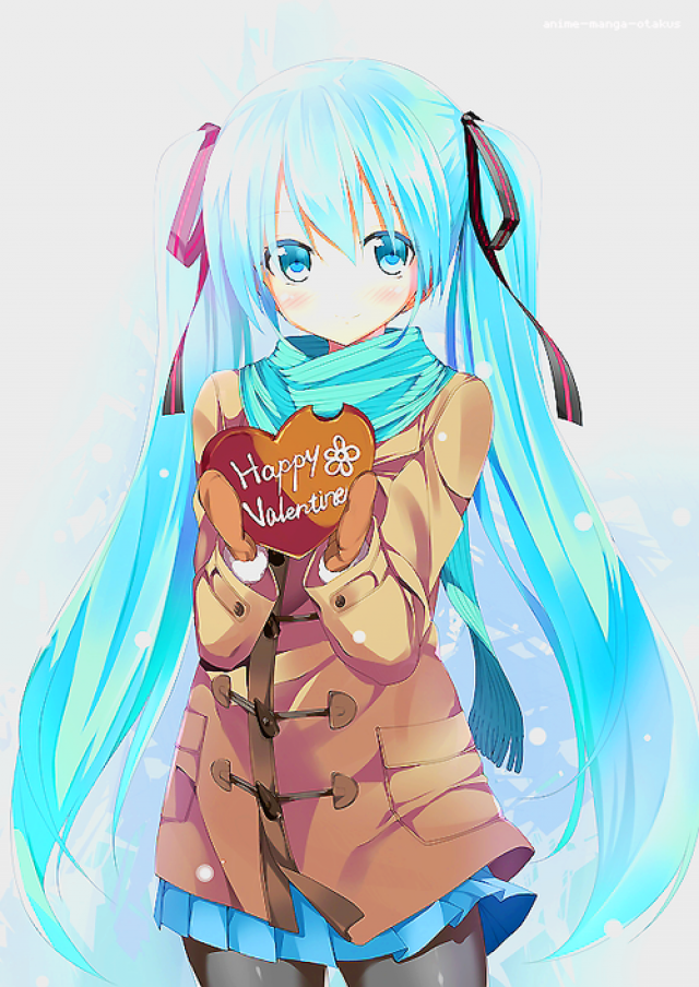 Image result for miku hatsune san valentin